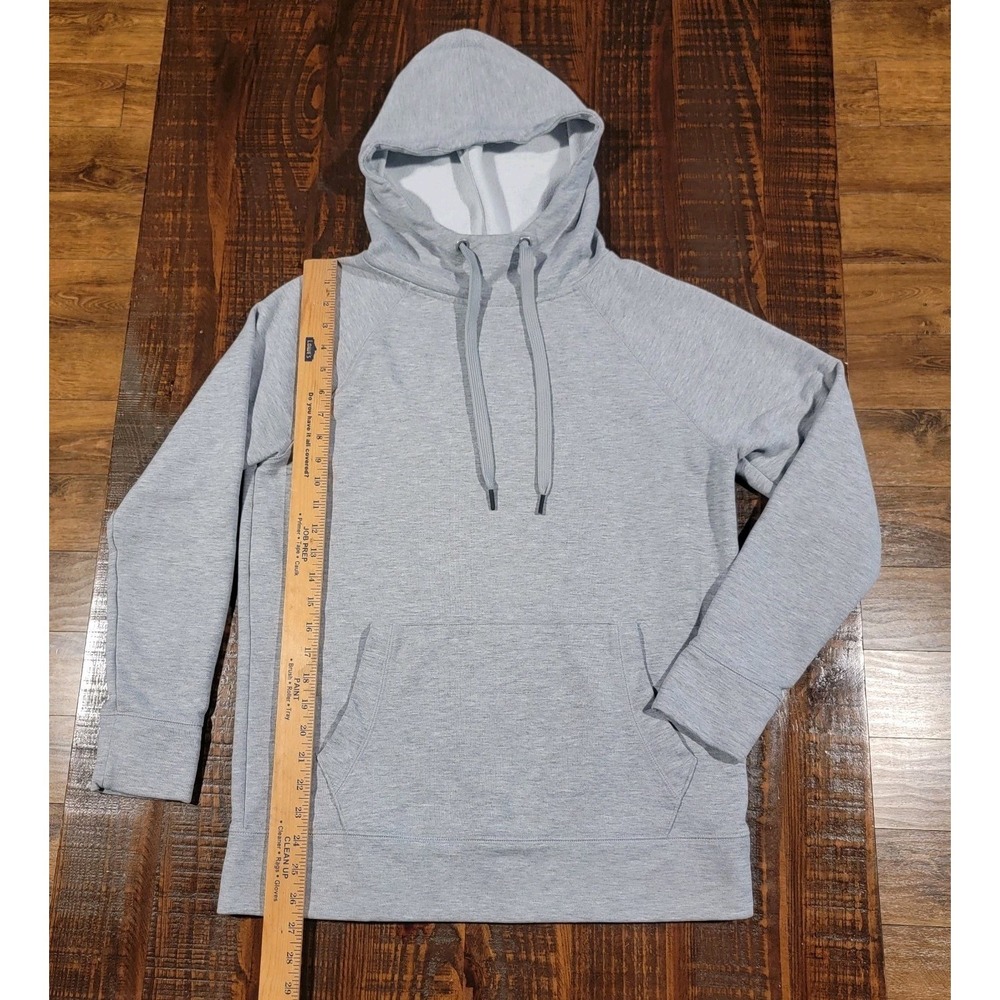 Athleta 24/7‎ Size S Hoodie Sweatshirt Grey Excellent Condition Pullover Active